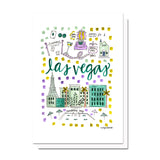 Las Vegas, NV Map Card