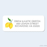 Lemon Return Address Labels