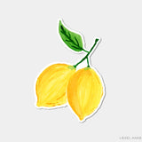 Lemon Vinyl Sticker