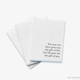 Life Gave Me The Gift Of You Mother's Day & Father's Day Card