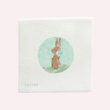 Needlepoint Canvas: Little Blue Bunny| Nursery Decor Needlepoint