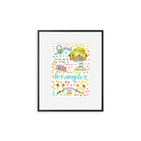 "Los Angeles, CA" Fine Art Print