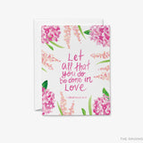 Love Scripture Greeting Card