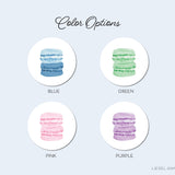 Macaron Stack Duo Round Stickers