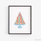 Macaron Tower Art Print