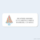 Macaron Tower Return Address Labels