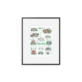 "Macon, GA" Fine Art Print
