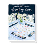 Mahjong Birthday Card