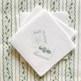 Cocktail Napkins: Mahjong with Snowflakes