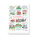 Memphis, TN Map Card