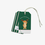 Merry Christmoose Pun Christmas Gift Tags [Sets of 8]
