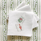 Cocktail Napkins: Mahjong with Nutcracker