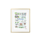 "Milwaukee, WI" Fine Art Print