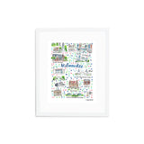 "Milwaukee, WI" Fine Art Print