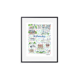 "Milwaukee, WI" Fine Art Print