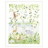 The "Monkeying Around No. 1" Chinoiserie Fine Art Print