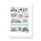 Montgomery, AL Map Card