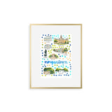 "Morgantown, WV" Fine Art Print