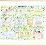 The "Safari Train" Fine Art Print