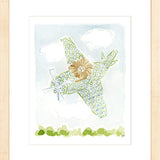 The "Lion Hearted Skies" Fine Art Print