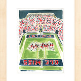 "Vaught-Hemingway Stadium" Fine Art Print