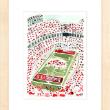 "The Horsehoe, Ohio Stadium" Fine Art Print
