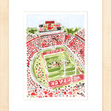 "Carter-Finley Stadium" Fine Art Print