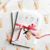 Keychain & Needle Threader: Iced Coffee