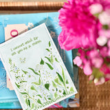Mom to Be Flowers Card