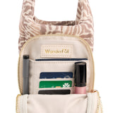 Natural Zebra Print Linen HydroBag®