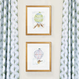 The "Hot Air Balloon Menagerie Bear" Fine Art Print