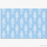 Nutcracker Blue and White Placemat Pad