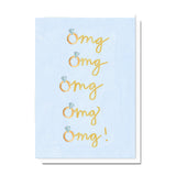 OMG Engagement Card, Printable Card Download