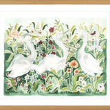 The "Emerald Herons" Fine Art Print