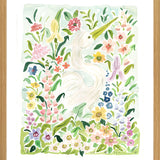 The "Flower Queen Egret" Fine Art Print