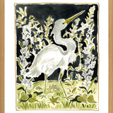 The "Starry Night Egret" Fine Art Print