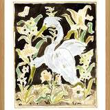 The "Egrets Spilling the Tea" Fine Art Print