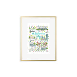 "Oklahoma City, OK" Fine Art Print
