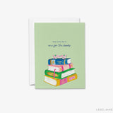 One For The Books Greeting Card