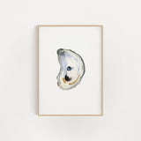 Oyster with Pearl Print