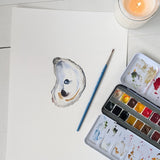 Oyster with Pearl List Pad