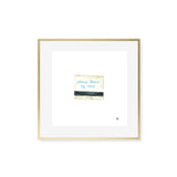 Please Leave by Nine Matchbook Fine Art Print