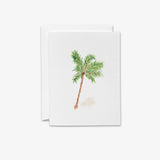 Palm Tree Greeting Card