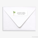 Palm Tree Return Address Labels