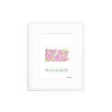 Pennsylvania Mountain Laurel Flower Print