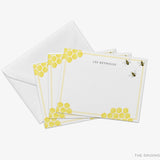 Personalized Bee Hive Flat Notes