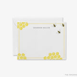 Personalized Bee Hive Flat Notes