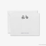 Personalized Bicycle Emblem Flat Notes