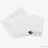 Personalized Black Sheep Flat Notes