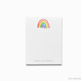 Bright Rainbow Notepad
